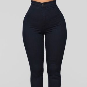 Fashion nova Super high waist skinny jeans size 5